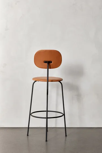 Afteroom plus barstol läderklädsel 63,5 cm - Dakar 0250 - Audo Copenhagen