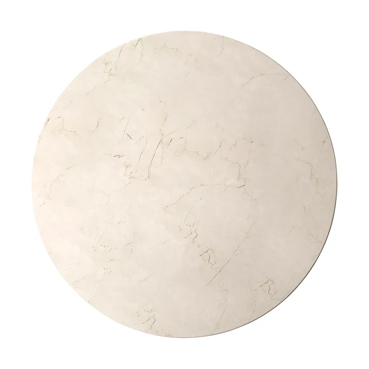 Androgyne bordsskiva till sidobord - Crystal Rose, Ø65 cm - Audo Copenhagen