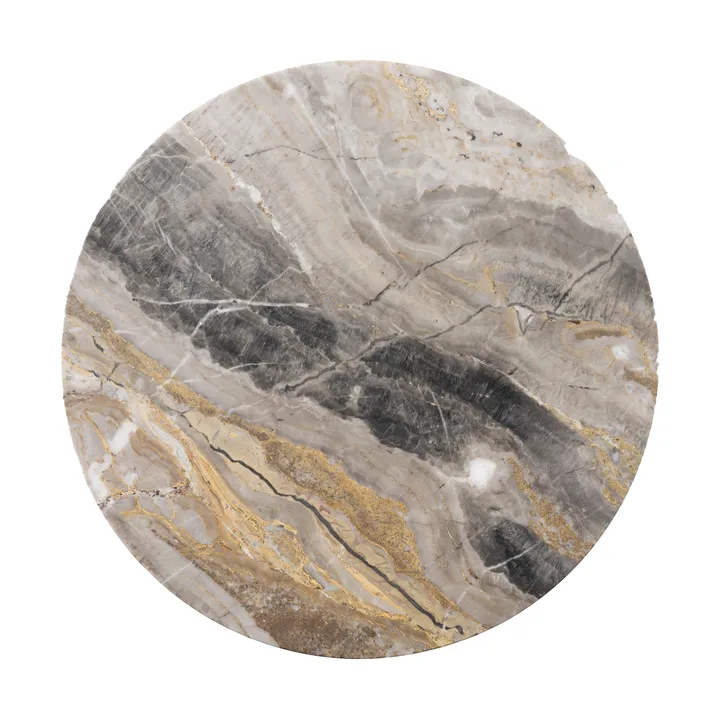 Androgyne bordsskiva till sidobord - Grey galaxy, Ø42 cm - Audo Copenhagen
