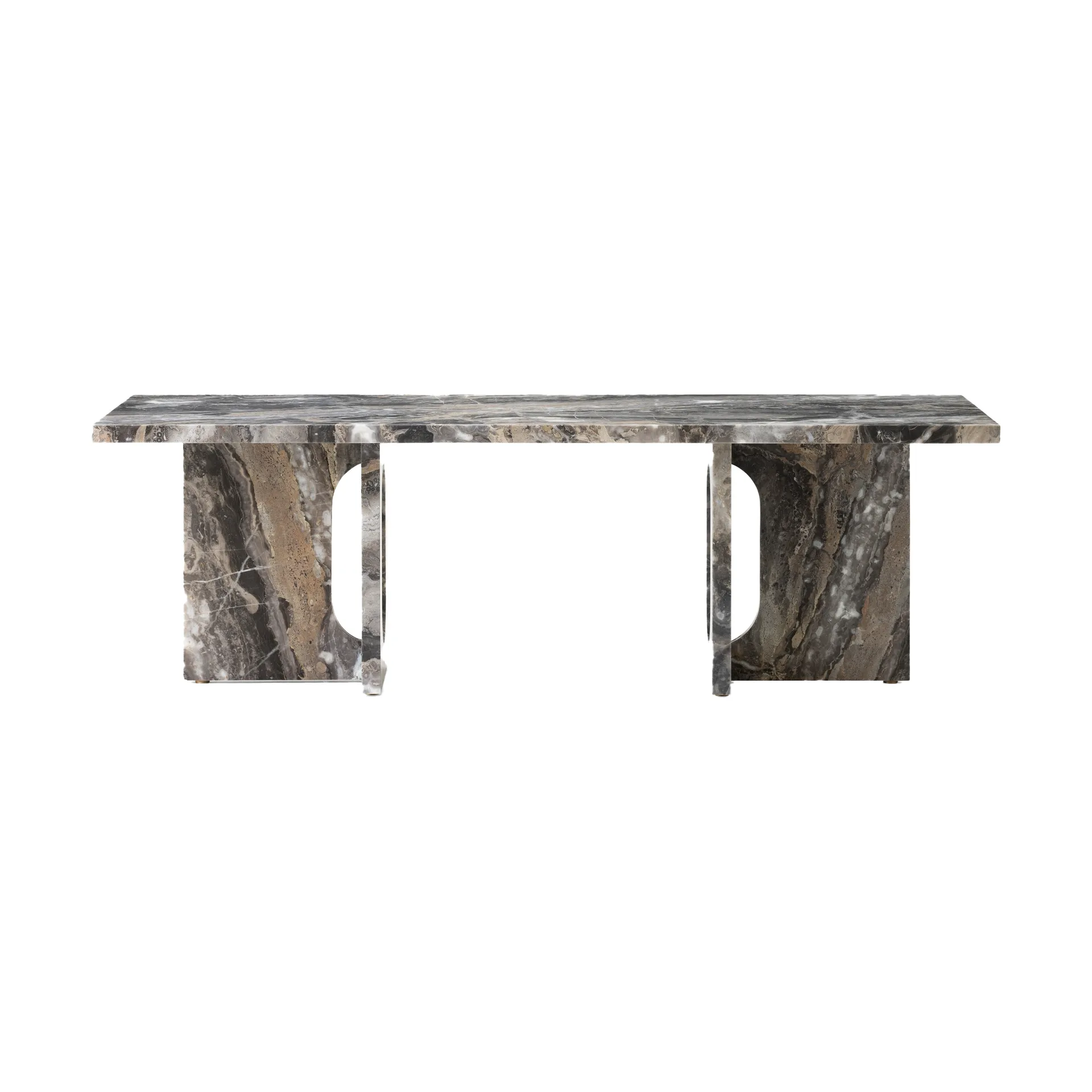 Androgyne loungebord 45x120 cm, Grey galaxy-grey galaxy Audo Copenhagen