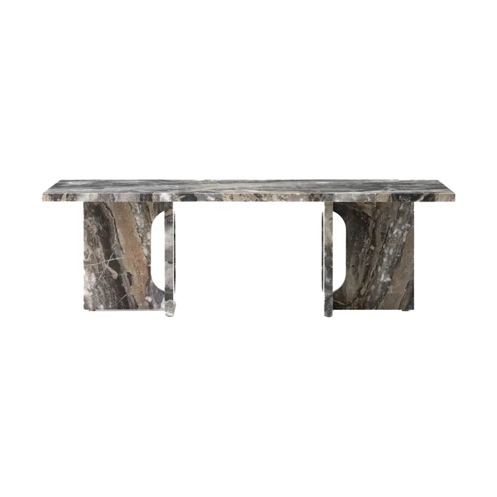 Androgyne loungebord 45x120 cm - Grey galaxy-grey galaxy - Audo Copenhagen