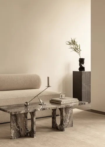 Androgyne loungebord 45x120 cm - Grey galaxy-grey galaxy - Audo Copenhagen