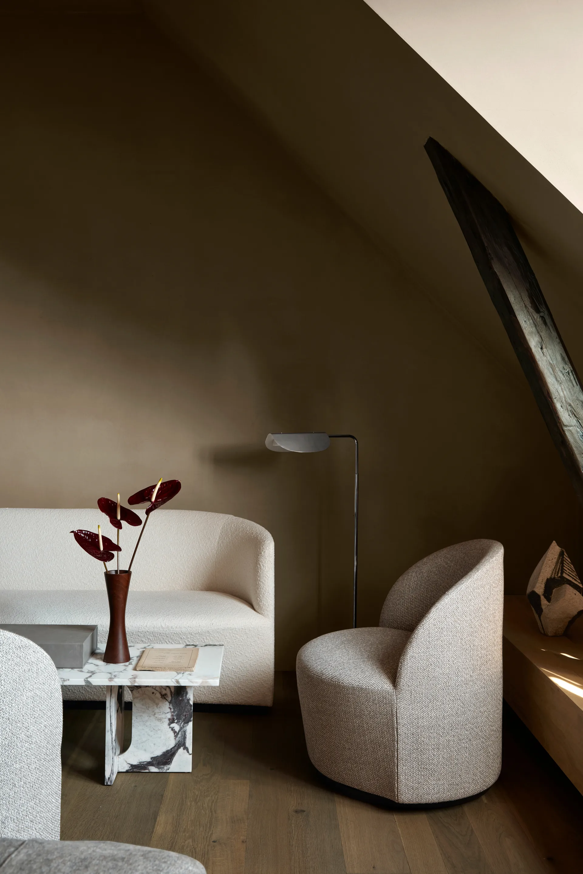 Androgyne loungebord, Calacatta viola Audo Copenhagen