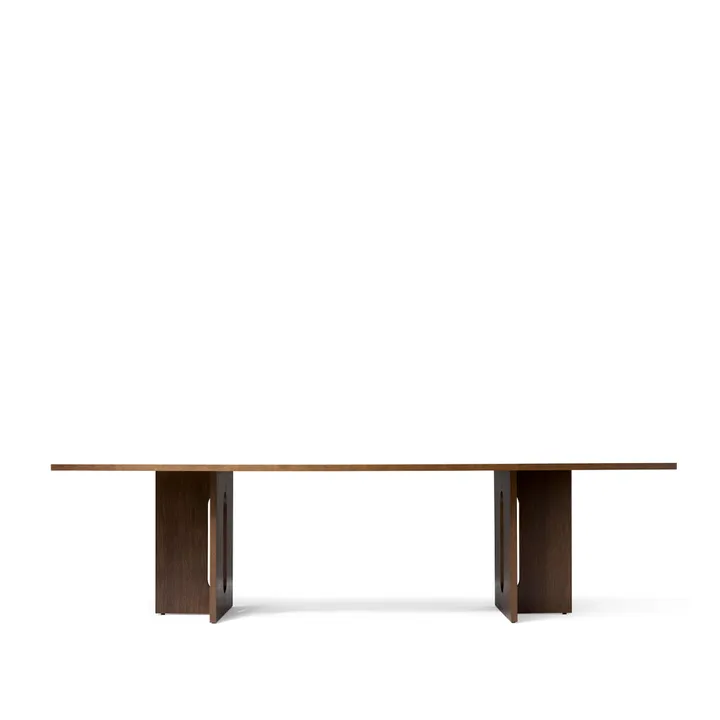 Androgyne Rectangular matbord - oak dark stained, 278x109 cm - Audo Copenhagen