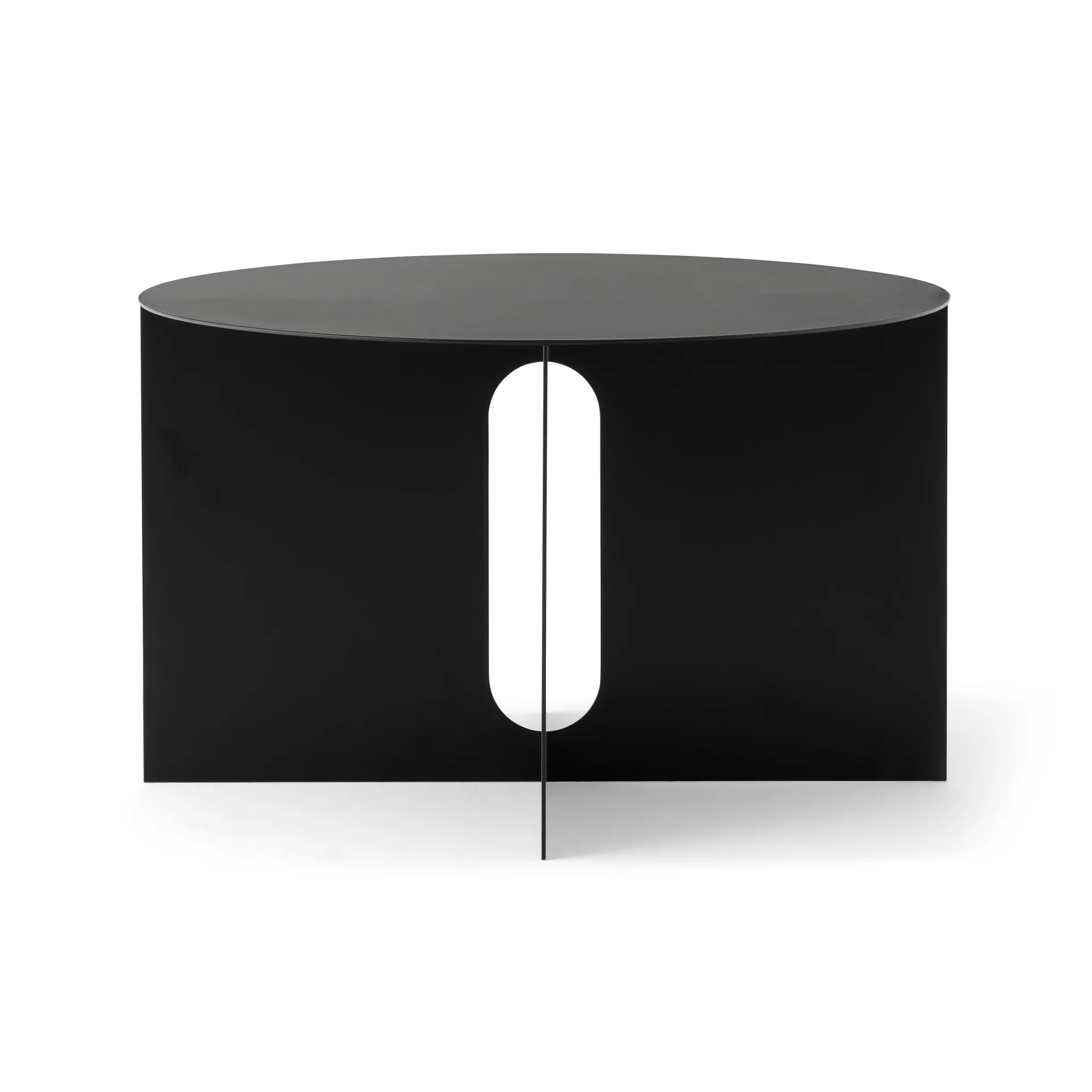 Androgyne sidobord Ø63 cm, Black Audo Copenhagen