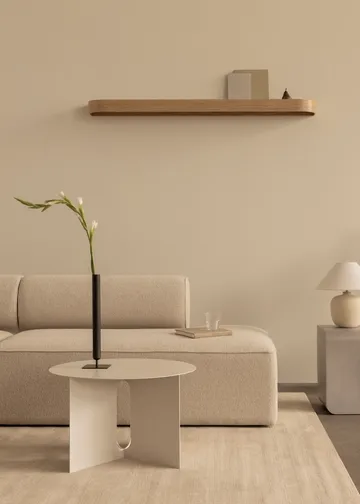 Androgyne sidobord Ø63 cm - Ivory - Audo Copenhagen