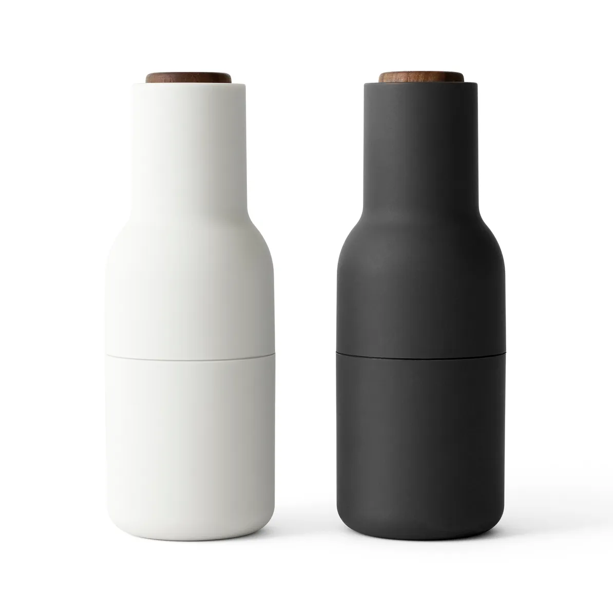 Bottle Grinder kryddkvarn 2-pack, Ash-carbon-valnöt Audo Copenhagen
