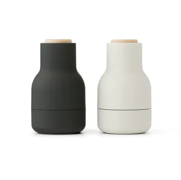 Bottle Grinder kryddkvarn Small 2-pack - Ash-carbon-bok - Audo Copenhagen