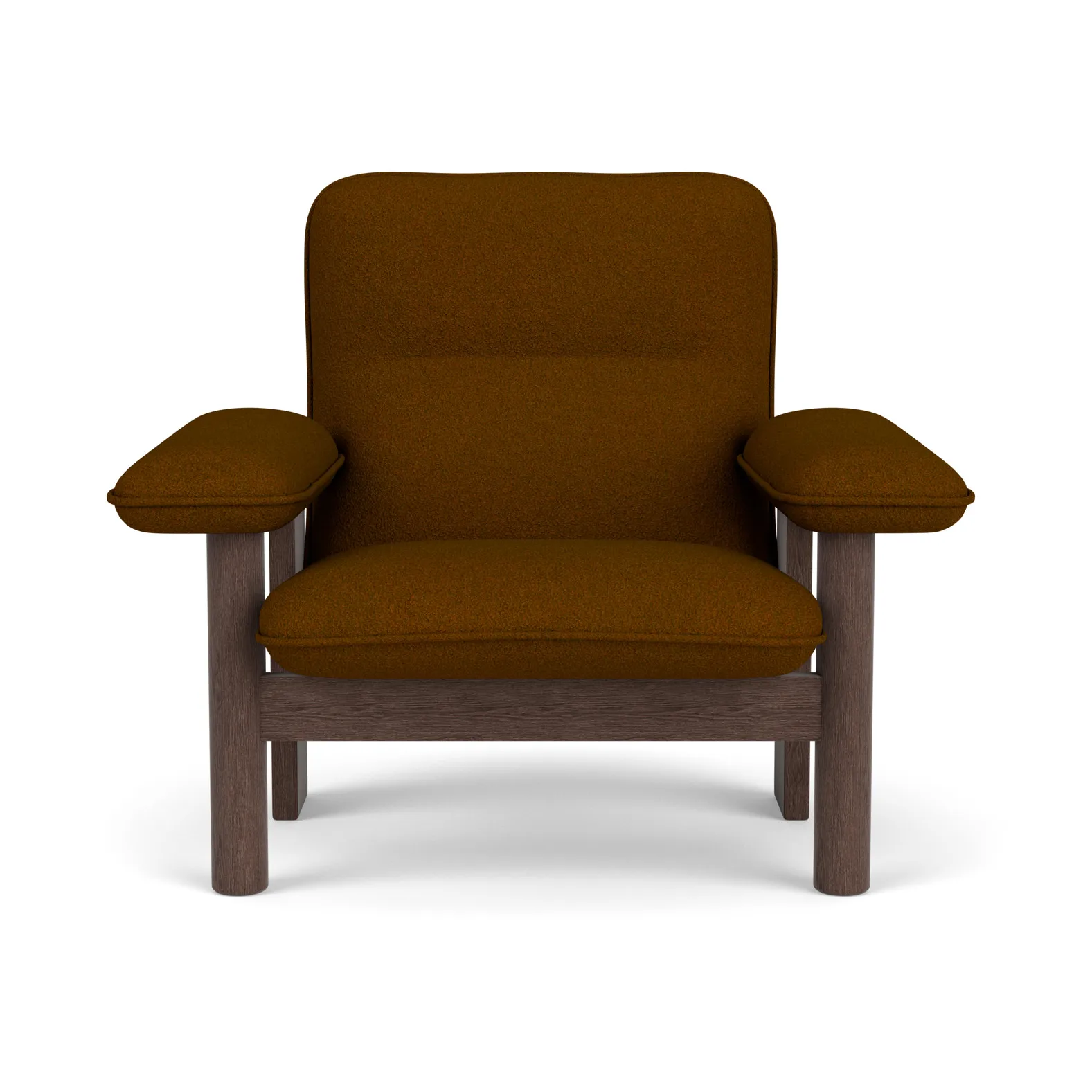 Brasilia fåtölj, Dark oak-Baru 0450 Audo Copenhagen