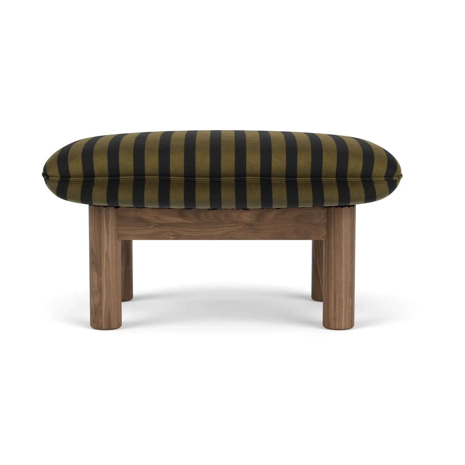Brasilia fotpall, Walnut-Cabanon Soft FCL7029-04 Audo Copenhagen