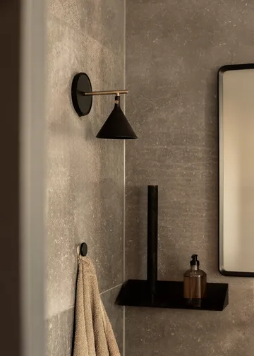 Cast Sconce vägglampa diffuser fast installation - Black - Audo Copenhagen
