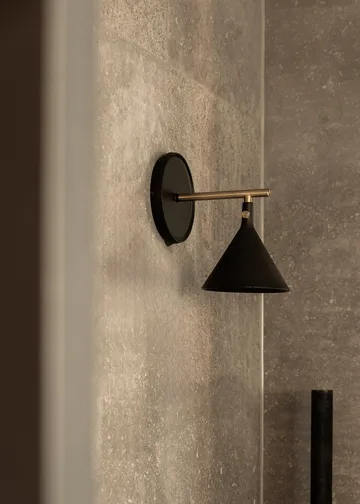 Cast Sconce vägglampa diffuser fast installation - Black - Audo Copenhagen