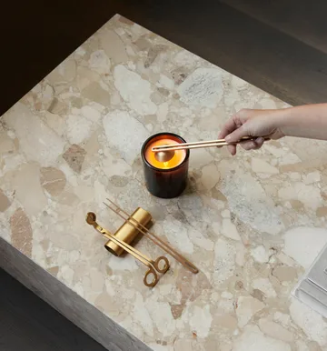 Clip care kit ljus 4 delar - Mässing - Audo Copenhagen
