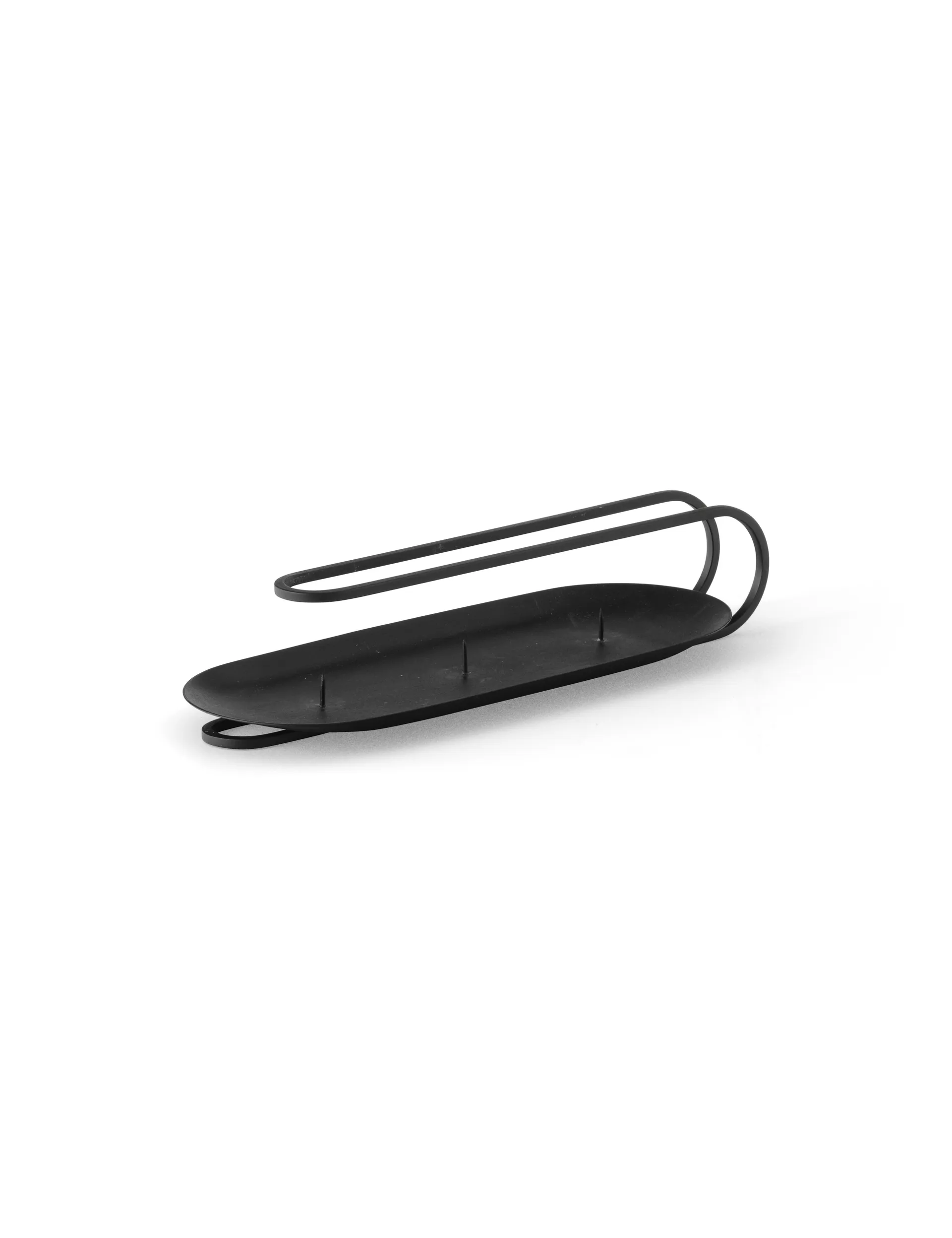 Clip ljusstake för 3 ljus 5cm, Svart Audo Copenhagen
