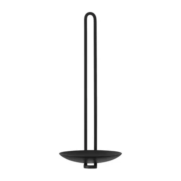 Clip värmeljushållare vägg 20 cm - Svart - Audo Copenhagen