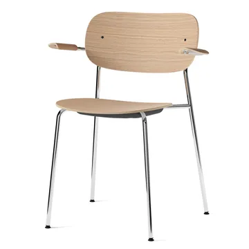 Co Chair matstol armstöd kromade ben - Ek - Audo Copenhagen