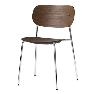 Co Chair matstol kromade ben - Mörkbetsad ek - Audo Copenhagen
