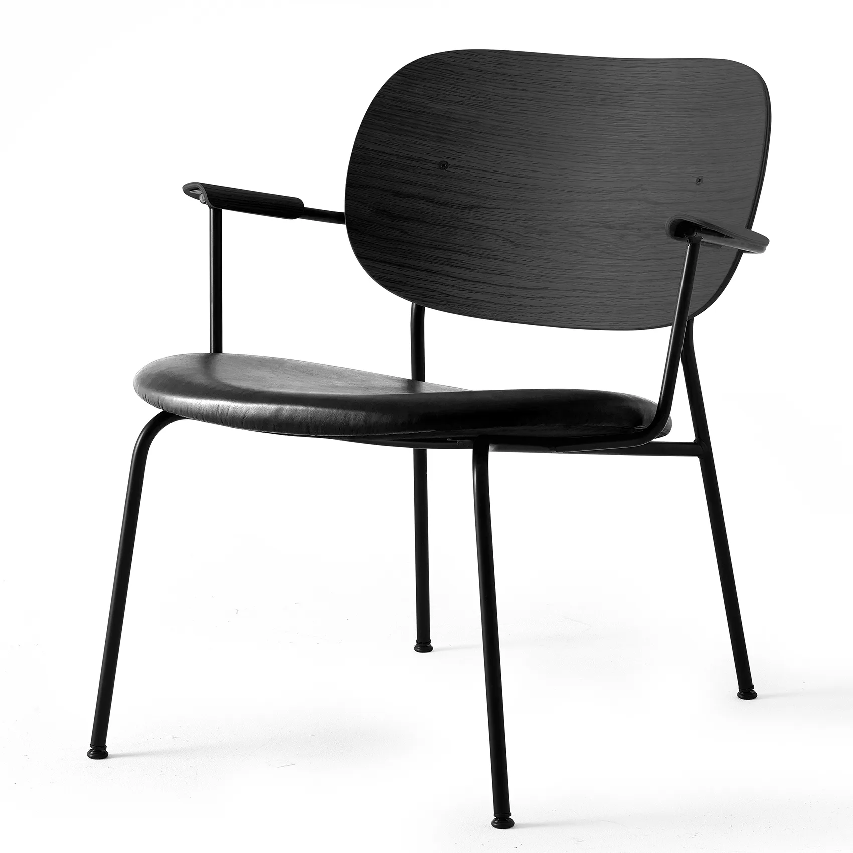 Co loungestol, Svart ek Audo Copenhagen