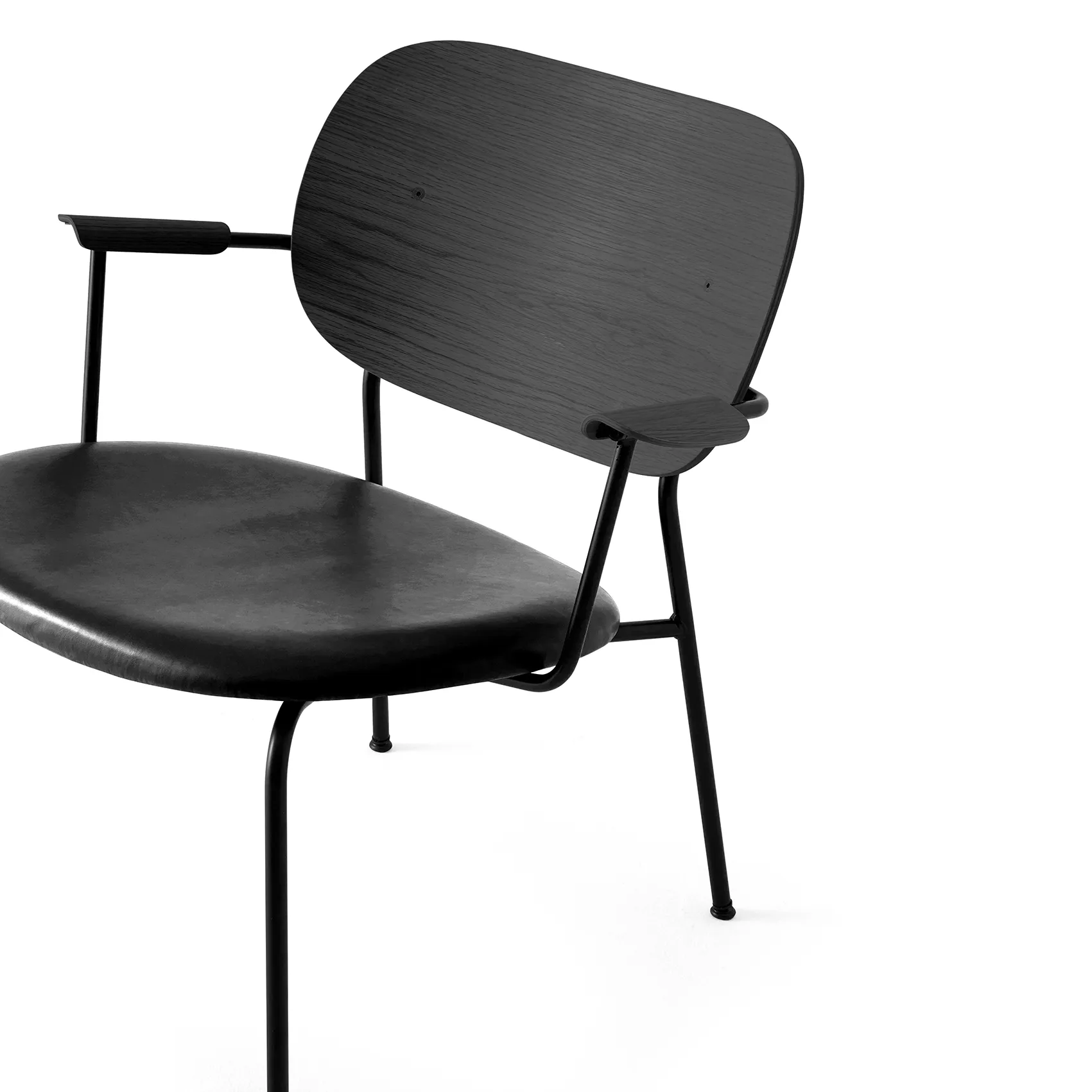 Co loungestol, Svart ek Audo Copenhagen