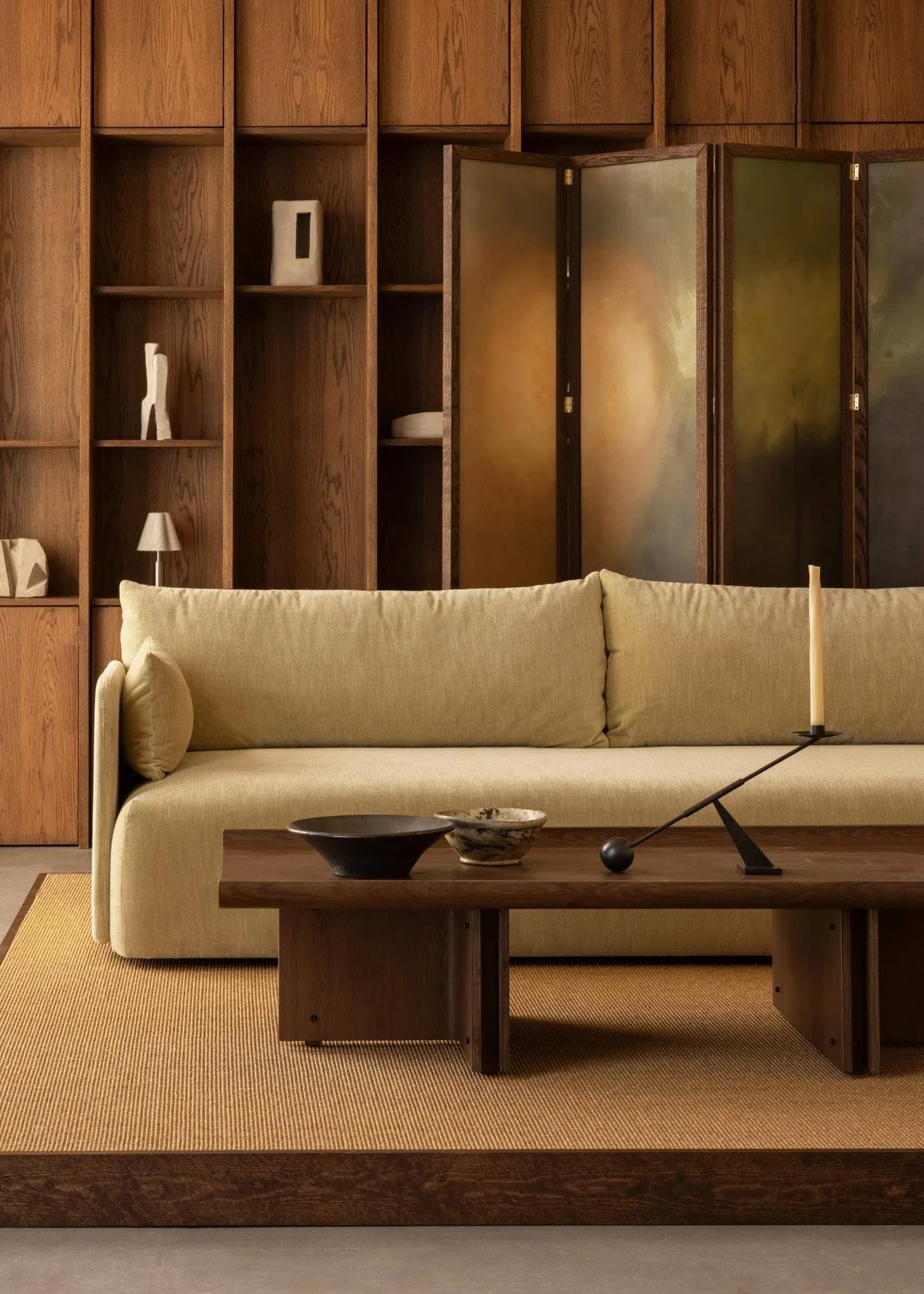 Conrad loungebord, Mörkbetsad ek, 149x74 cm Audo Copenhagen