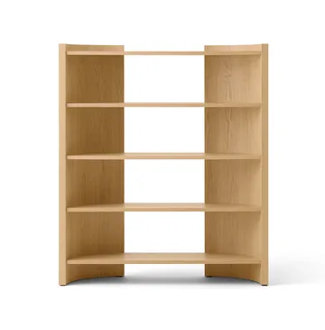 Crescent hylla - Obehandlad ek, 150x173 cm - Audo Copenhagen