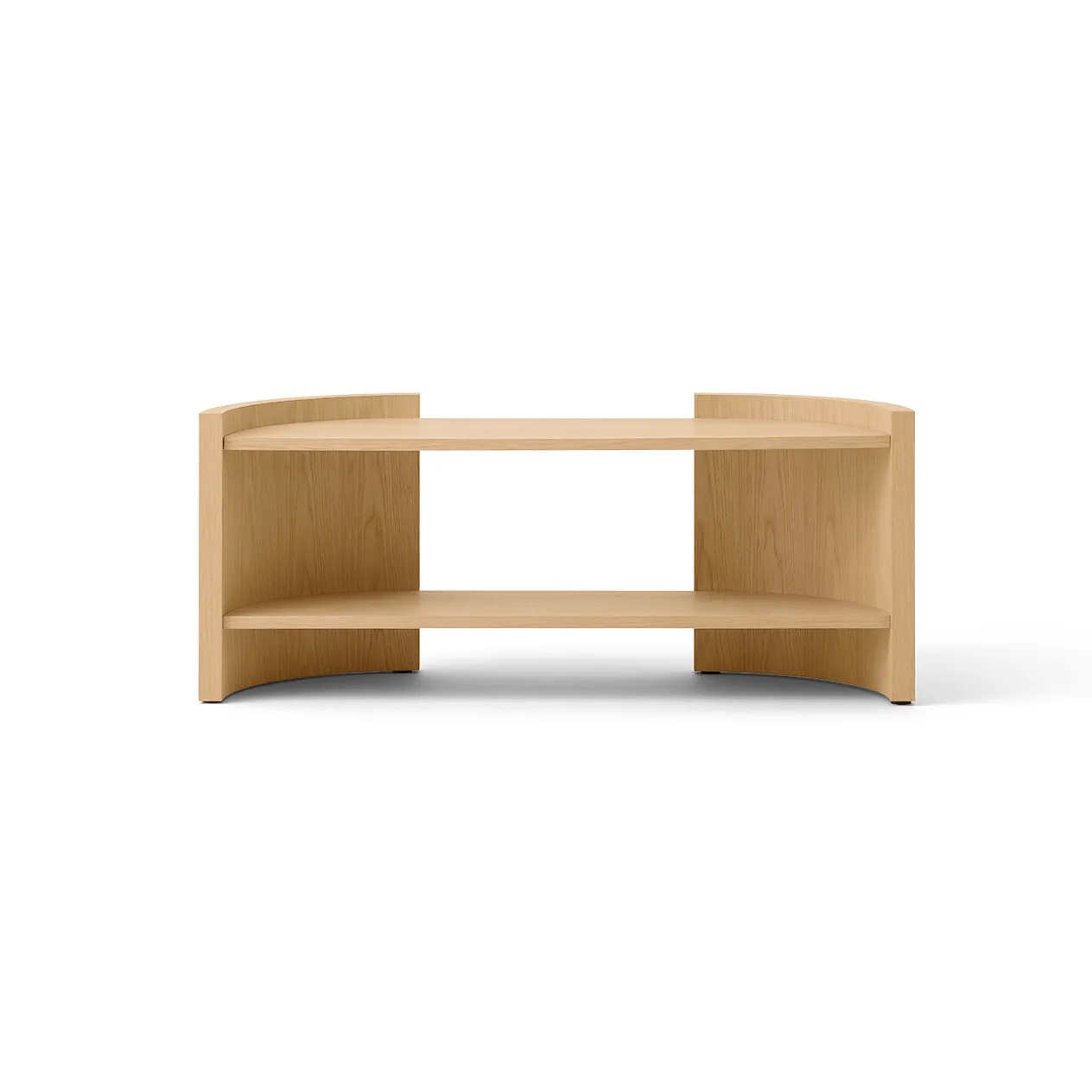 Crescent hylla, Obehandlad ek, 150x60 cm Audo Copenhagen