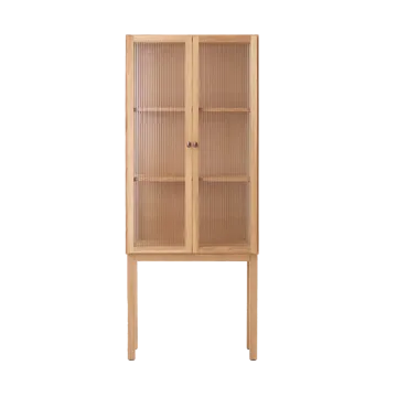 Curiosity skåp med glasdörr 168 cm - Oak - Audo Copenhagen