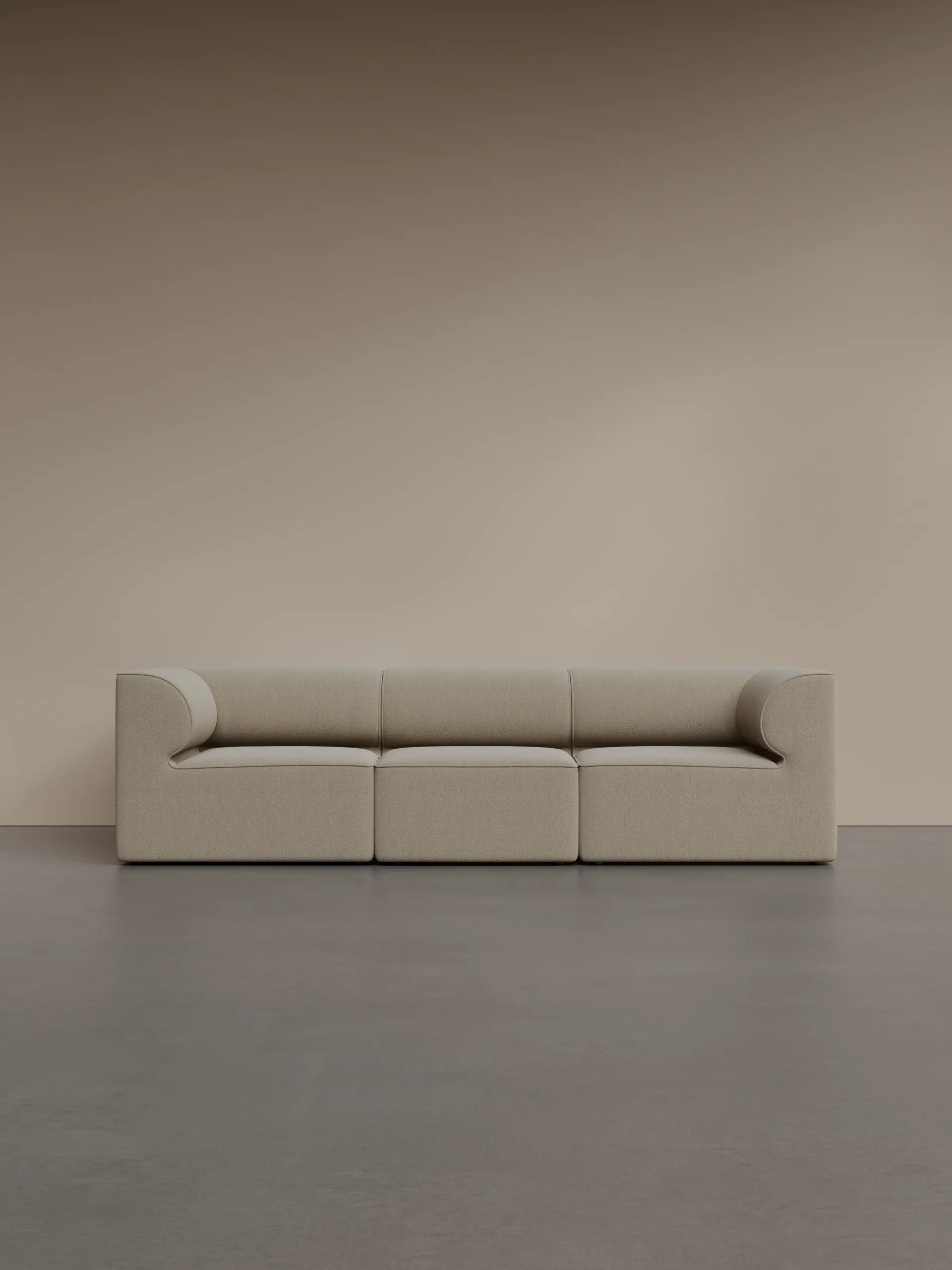 Eave 86 modulsoffa konfiguration 2, Audo Bouclé 02 (Beige) Audo Copenhagen