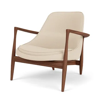 Elizabeth loungefåtölj - Hallingdal 65 200-valnöt - Audo Copenhagen