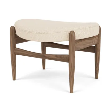 Elizabeth ottoman - Walnut-Logan Jasmine - Audo Copenhagen