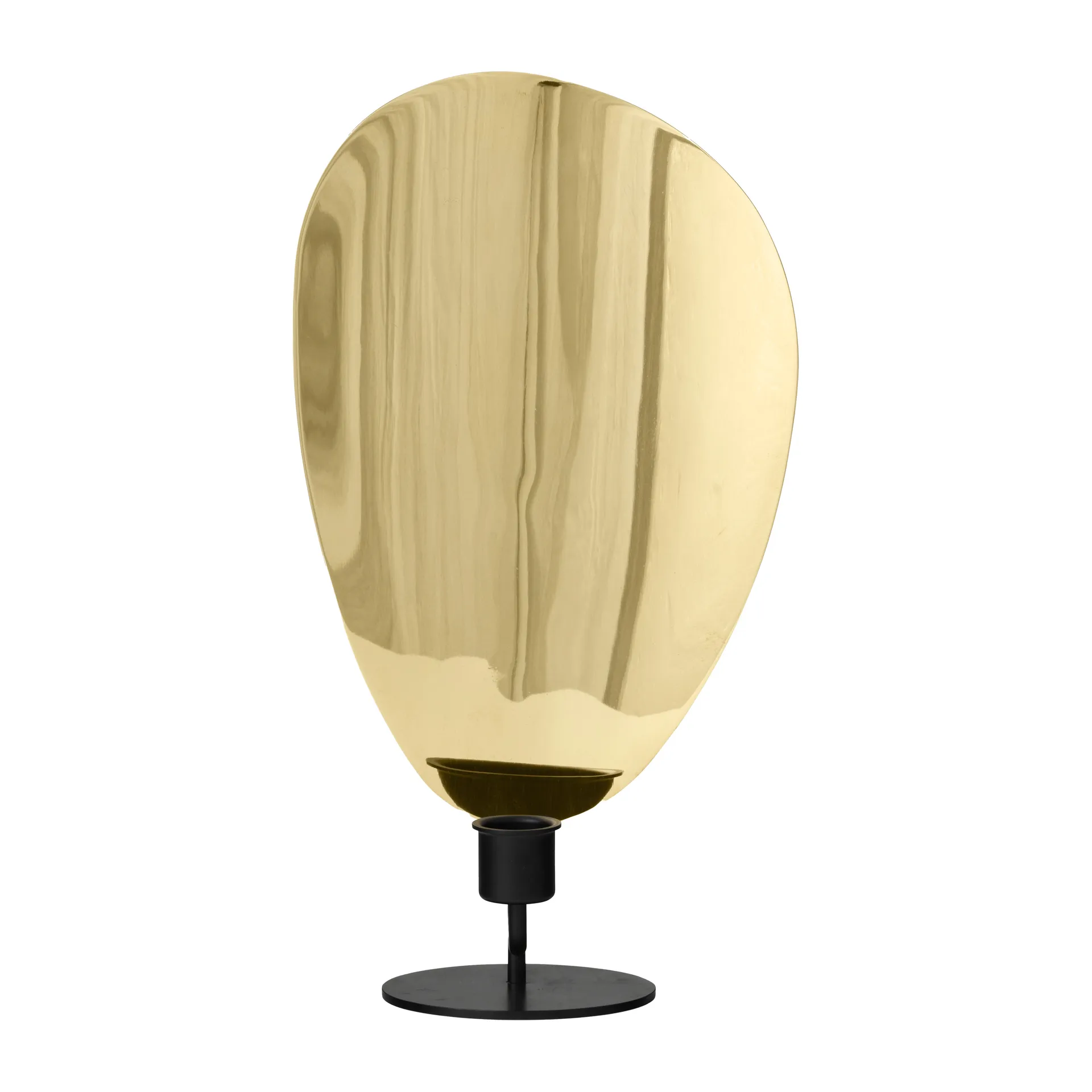 Flambeau ljusstake 30 cm, Black-polished brass Audo Copenhagen