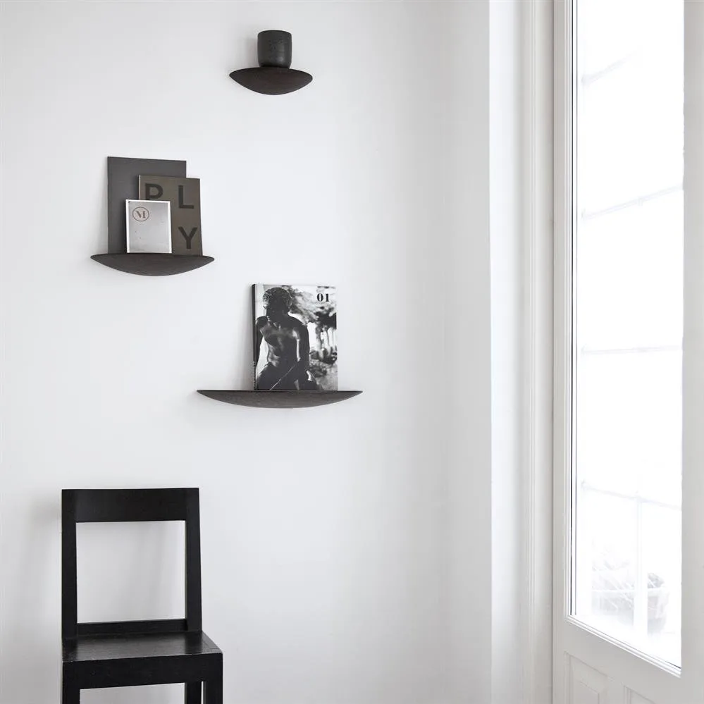 Gridy Fungi hylla svart, liten Audo Copenhagen