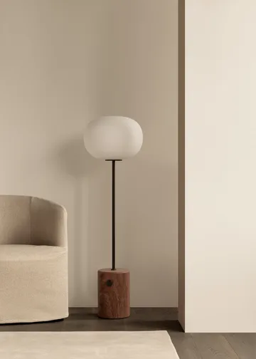 JWDA golvlampa - Red travertine, 130 cm - Audo Copenhagen