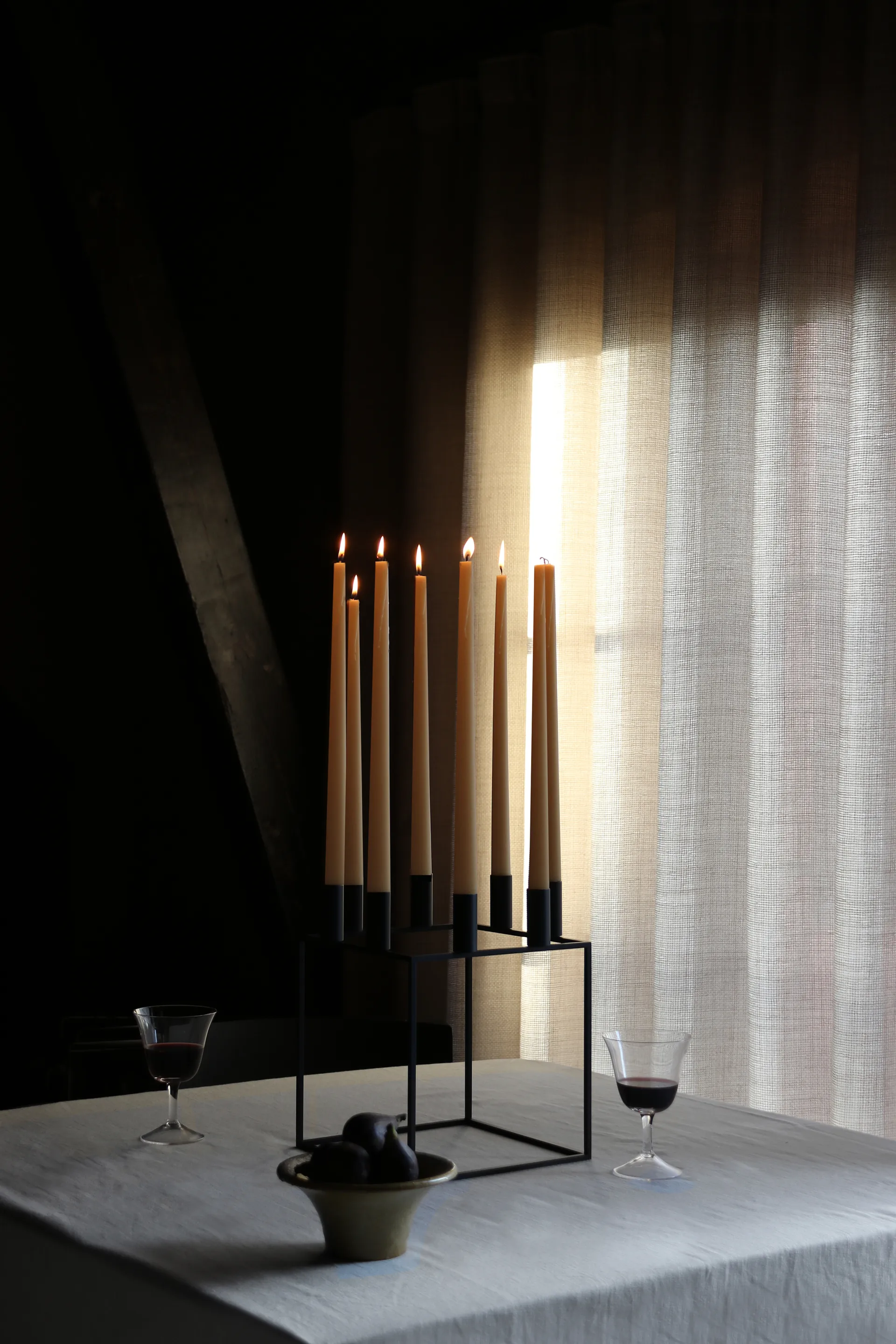 Kubus 8 ljusstake, svart Audo Copenhagen