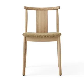 Merkur stol med dyna - Oak-Bouclé 06 gold - Audo Copenhagen