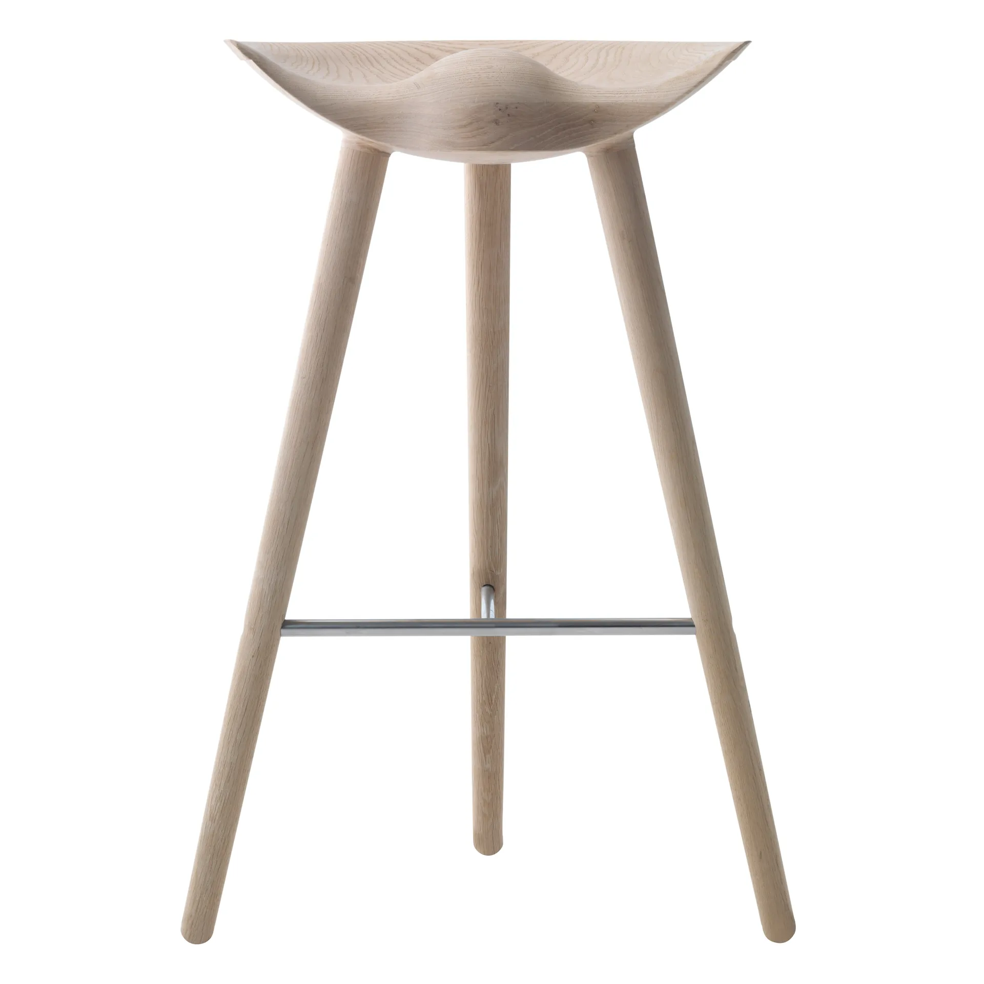 ML42 barstol 77 cm, Ek-stål Audo Copenhagen