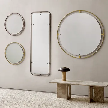 Nimbus spegel - bronzed brass, ø60 - Audo Copenhagen