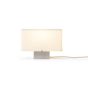 Nonna bordslampa 24 cm - Borstad aluminium-sand - Audo Copenhagen