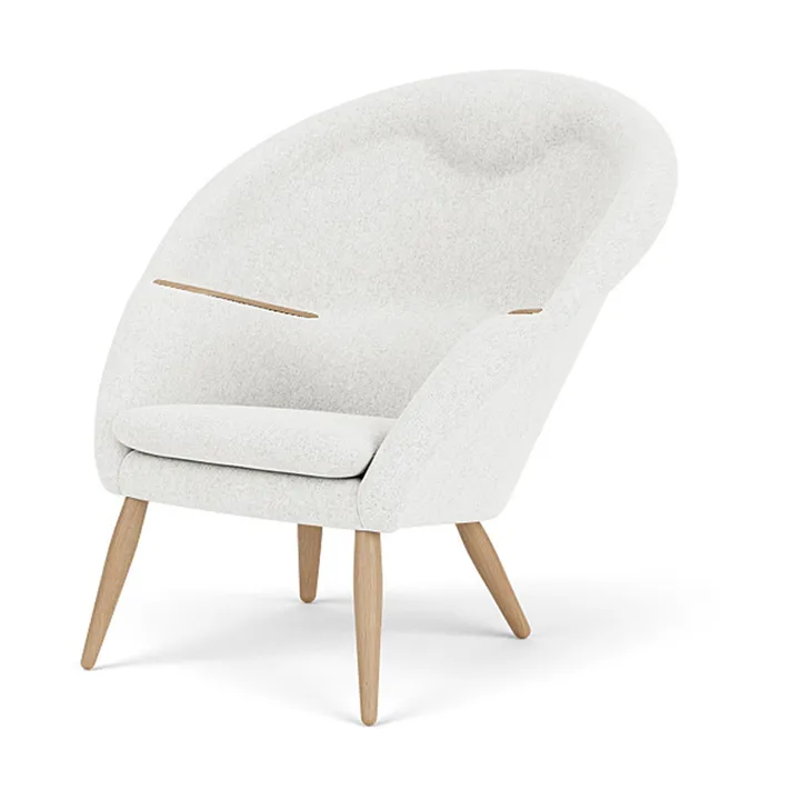 Oda loungestol helklädd - Hallingdal 0110-ek - Audo Copenhagen