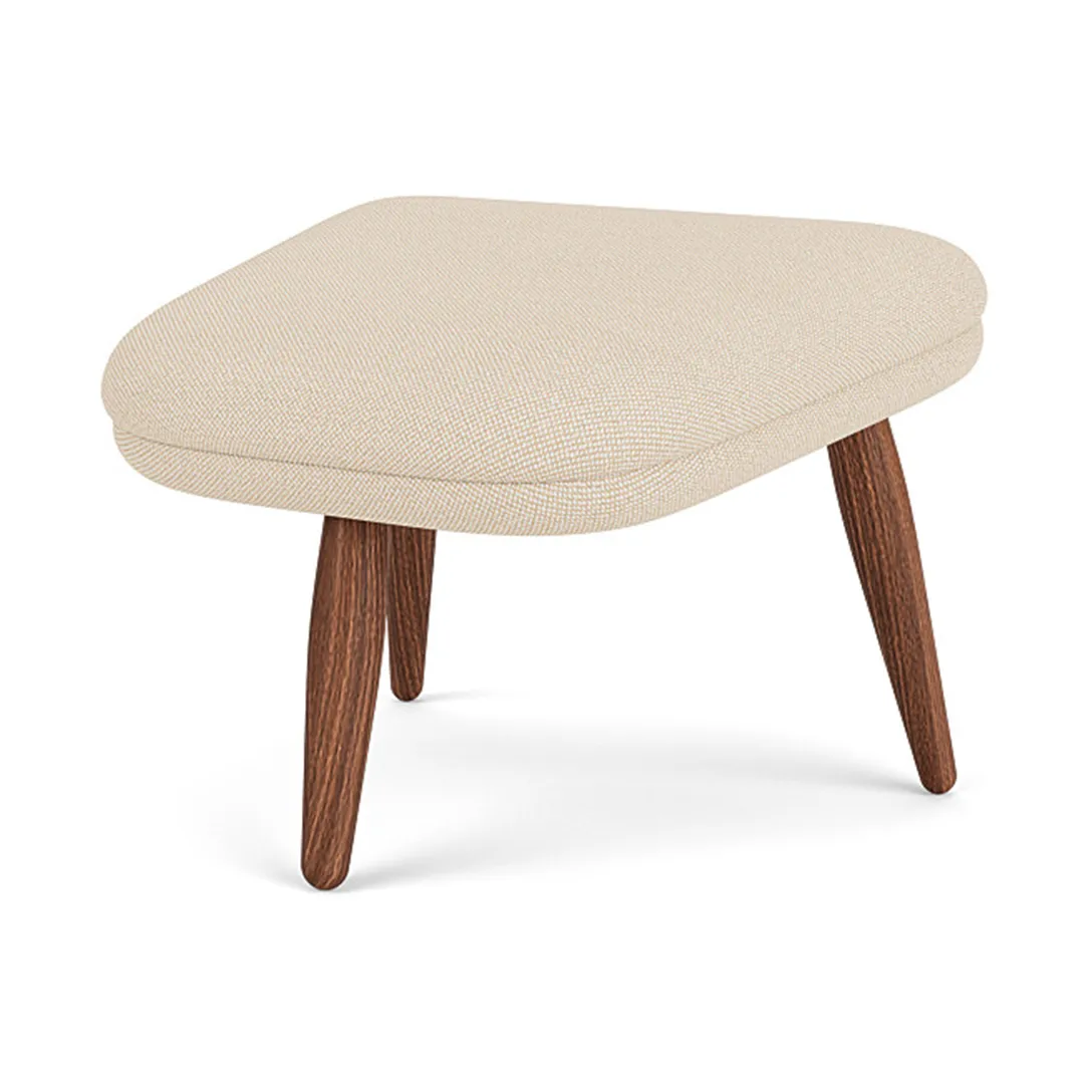 Oda ottoman, Hallingdal 0200-valnöt Audo Copenhagen