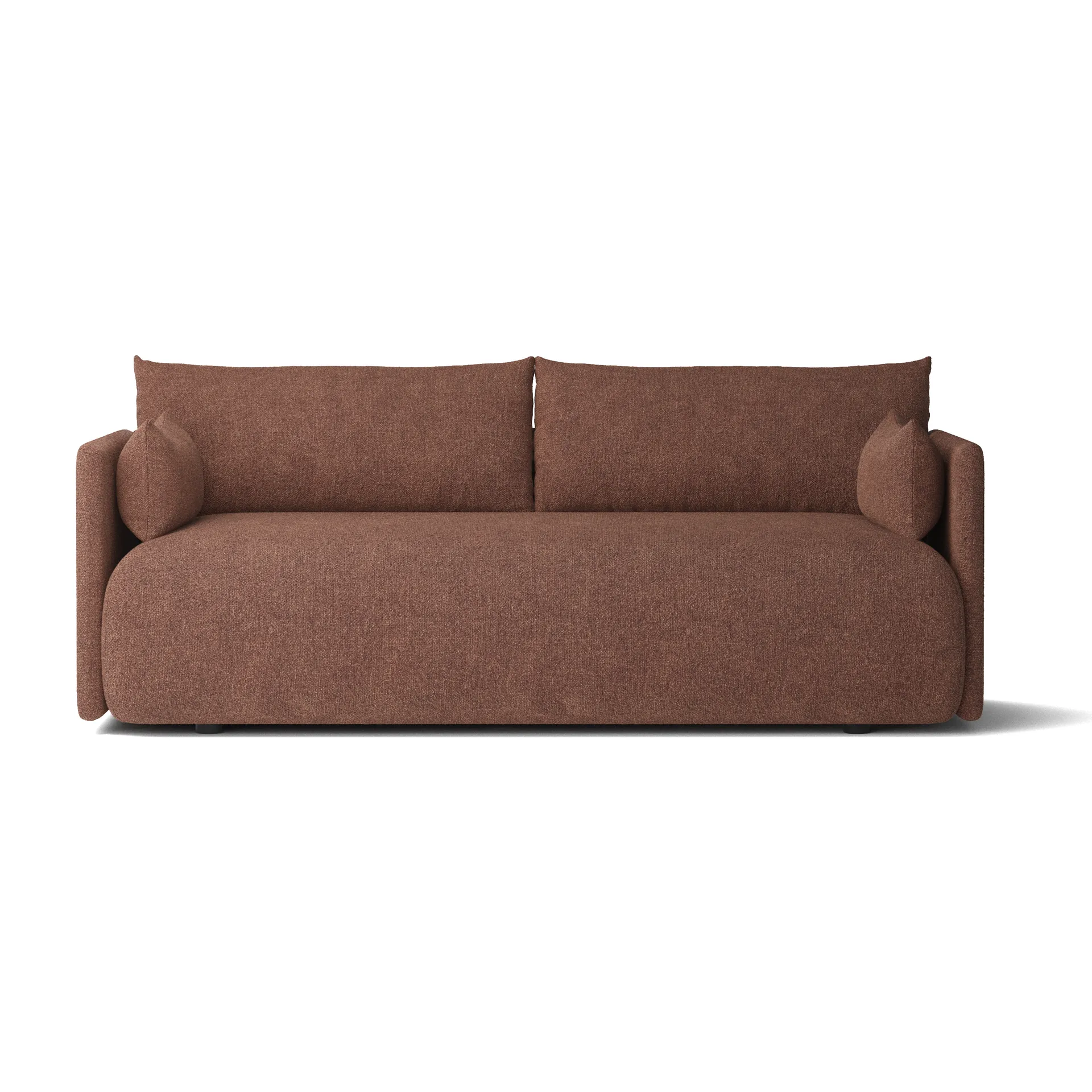 Offset soffa 2-sits, Audo Bouclé 08 Bordeaux Audo Copenhagen
