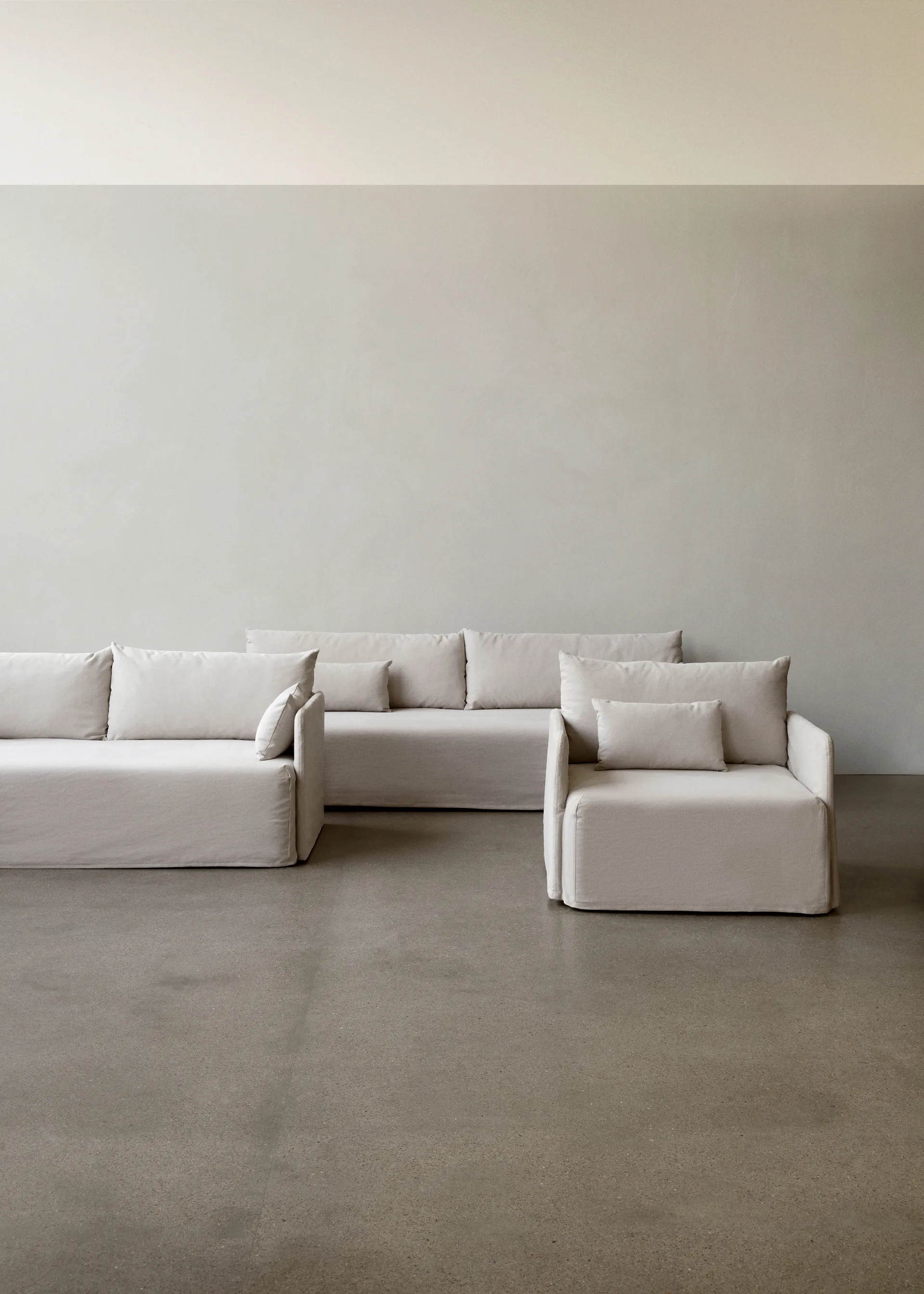 Offset soffa 2-sits, Logan Flint Audo Copenhagen