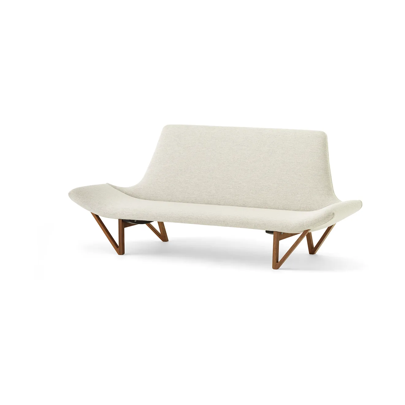 Pagode soffa 202 cm, Hallingdal 0110-valnöt Audo Copenhagen