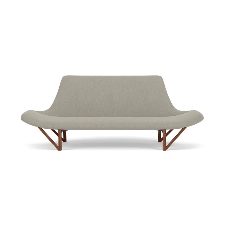 Pagode soffa 202 cm - Re-wool 0218-valnöt - Audo Copenhagen