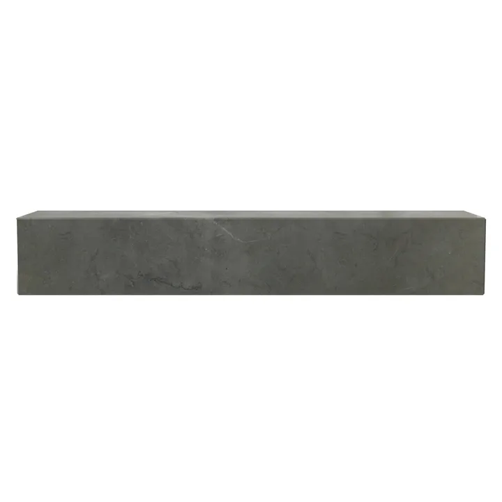 Plinth hylla - Brun-grå kendzo marmor - Audo Copenhagen