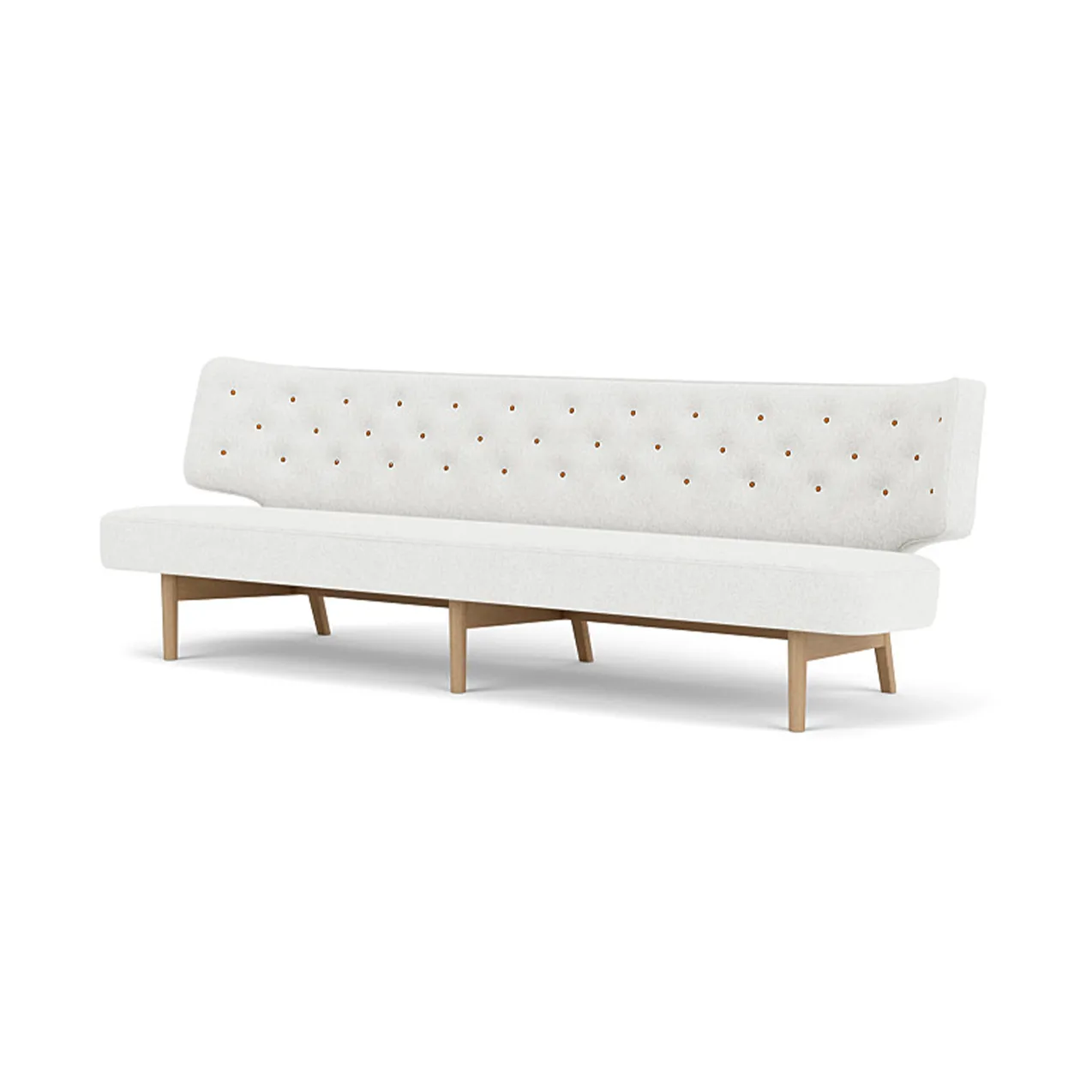 Radiohus soffa, Hallingdal 0110-ek, 3-sits Audo Copenhagen