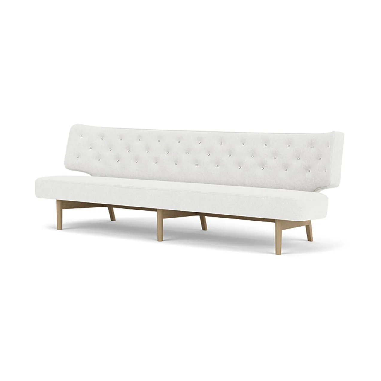 Radiohus soffa, Hallingdal 0110-ek, 3-sits Audo Copenhagen