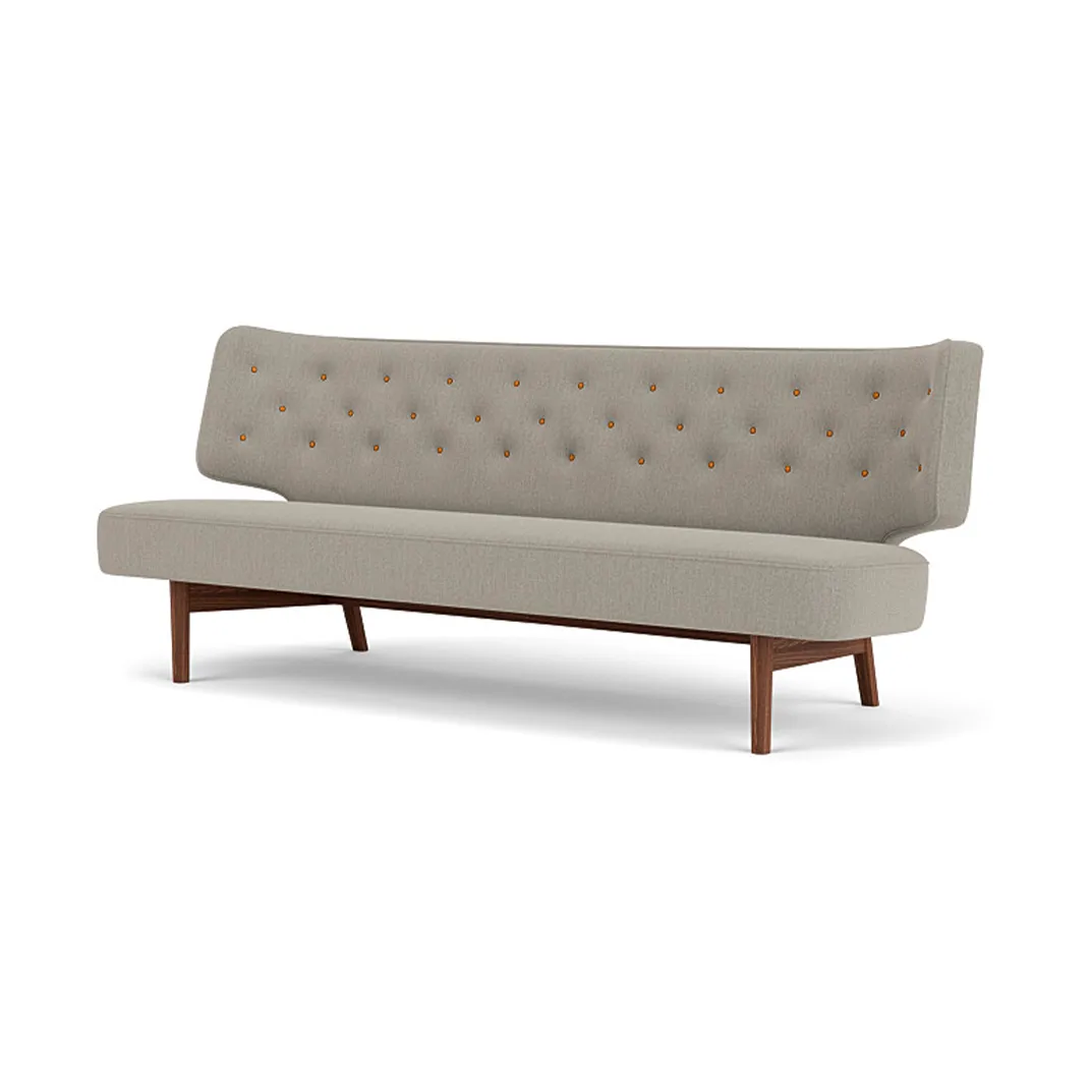 Radiohus soffa, Re-wool 0218-valnöt, 2-sits Audo Copenhagen