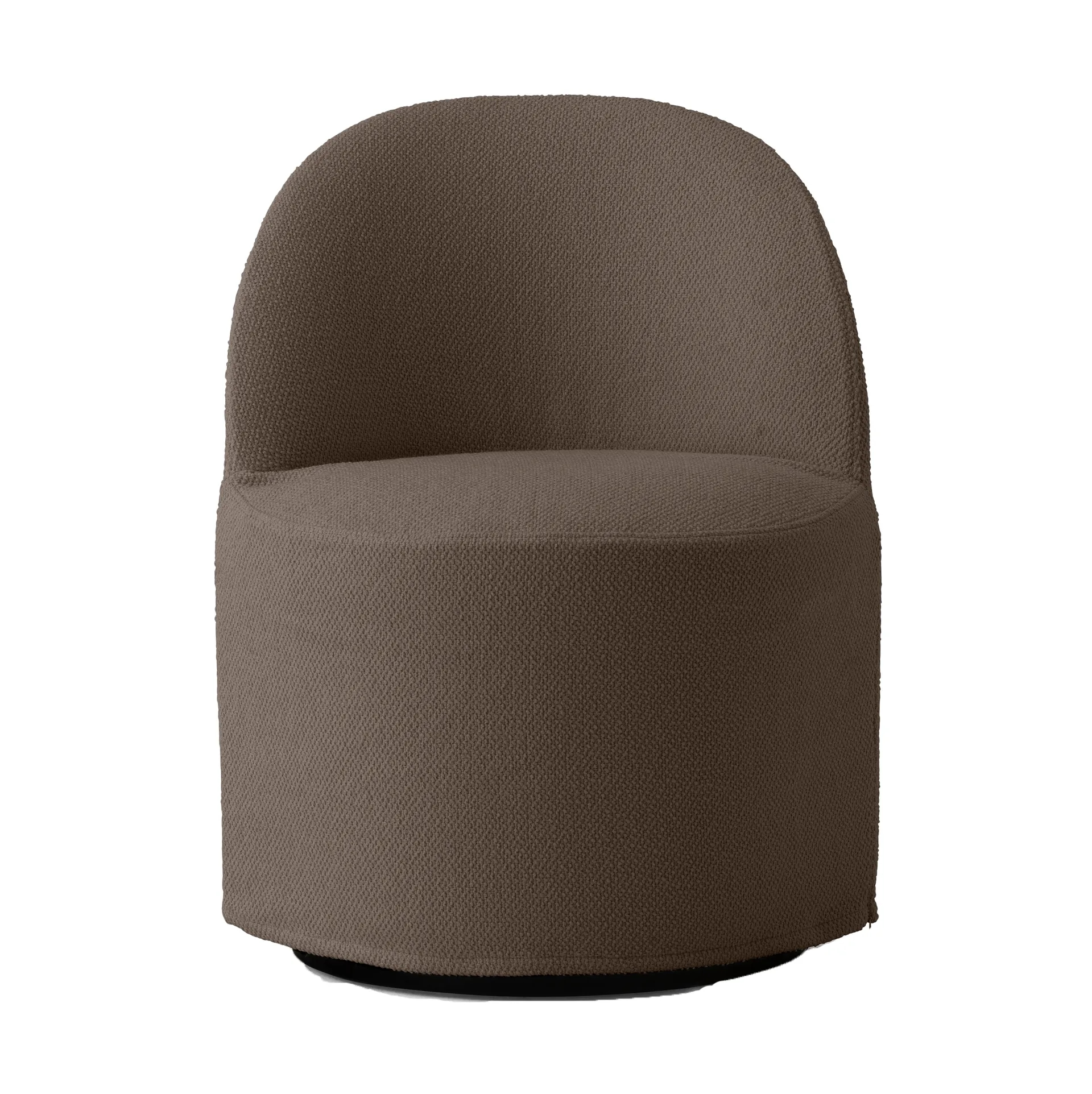 Tearoom Club stol swivel, Logan 03 Flint Audo Copenhagen