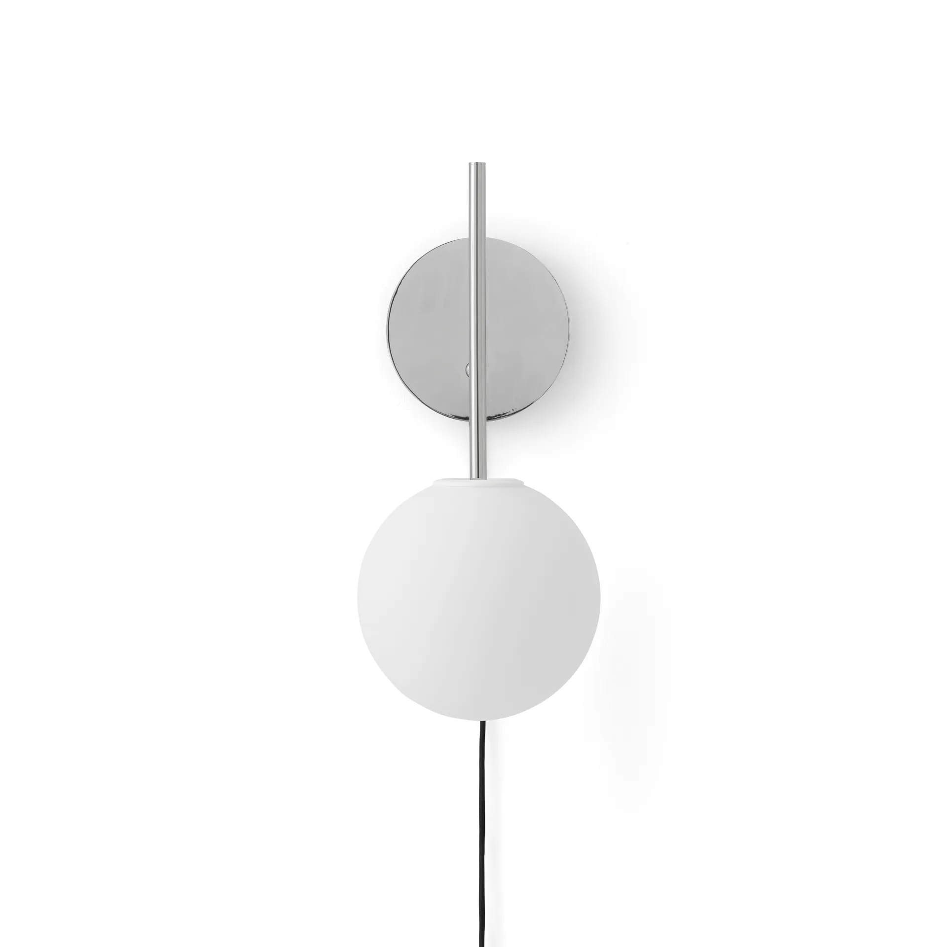 TR Bulb Suspended vägglampa, Polished steel Audo Copenhagen